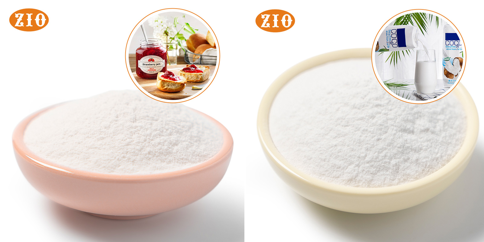Premium Sodium Carboxymethyl Cellulose fine white powder for dairy processing