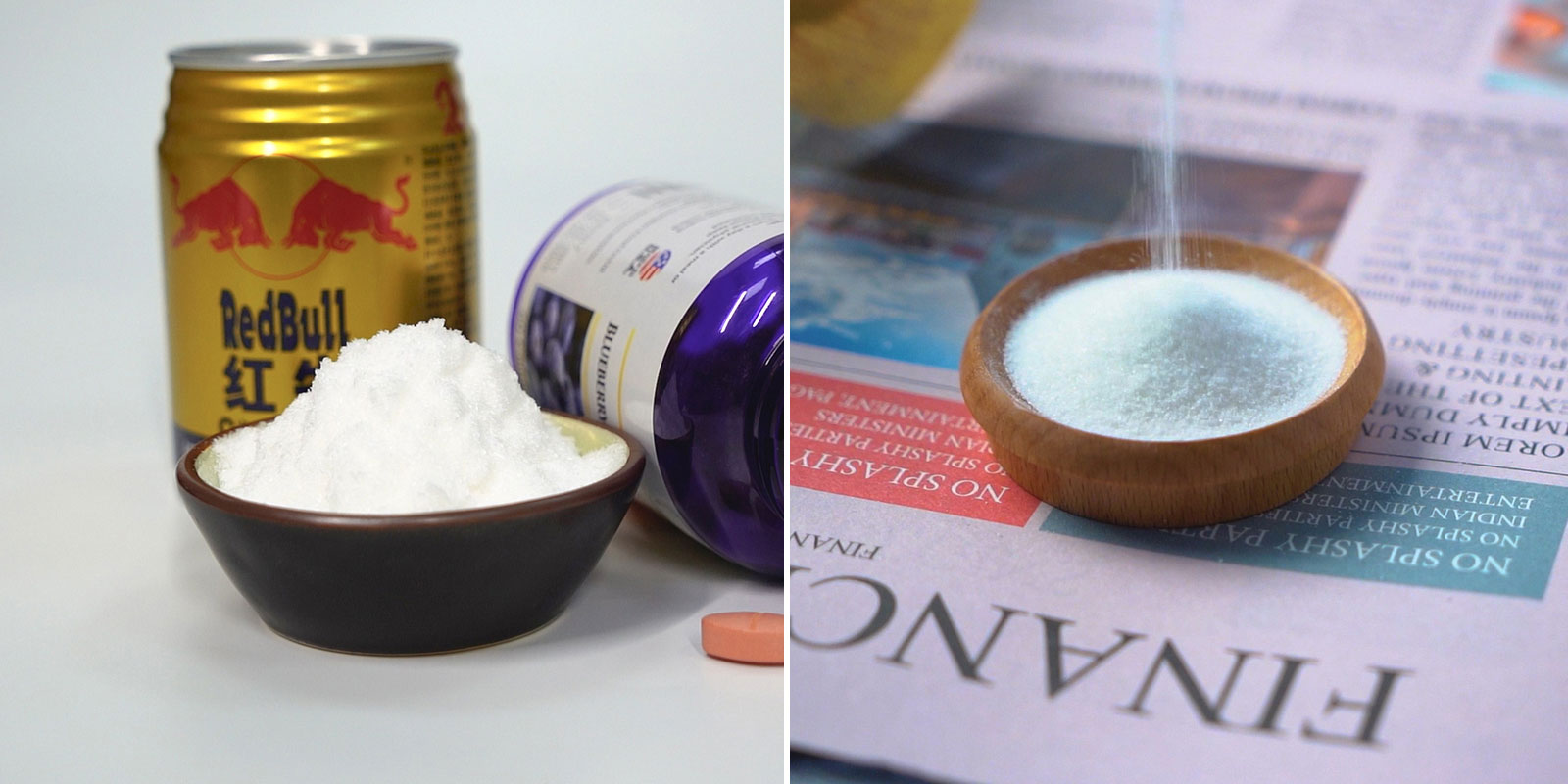 Premium white odorless crystalline taurine powder for energy drinks and nutritional formulations