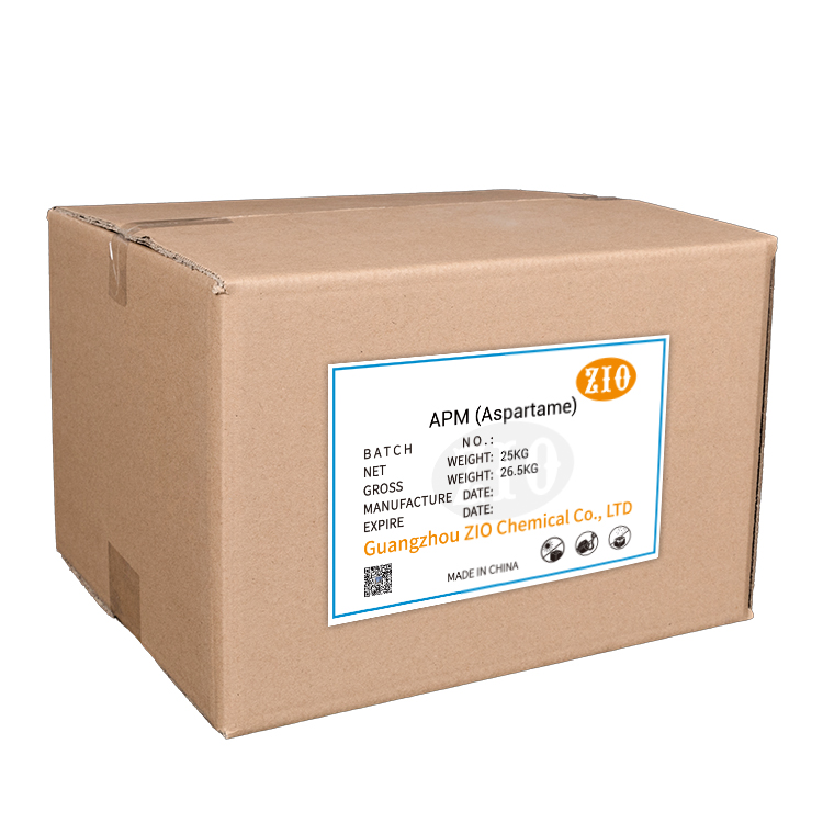 Bulk 25KG carton packaging of pure aspartame for industrial supply