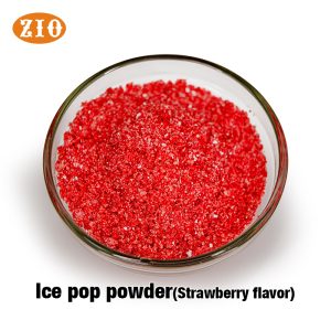 Strawberry Ice Pop Powder Fruit Flavor Frozen Treat Producti
